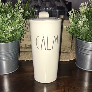 Brand New Rae Dunn “Calm” ceramic tumbler